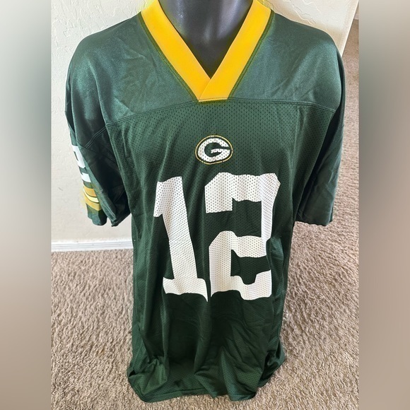 Reebok Other - Men’s pre own as is Reebok NFL Aaron Rodgers home jersey size CL GreenBay Packer